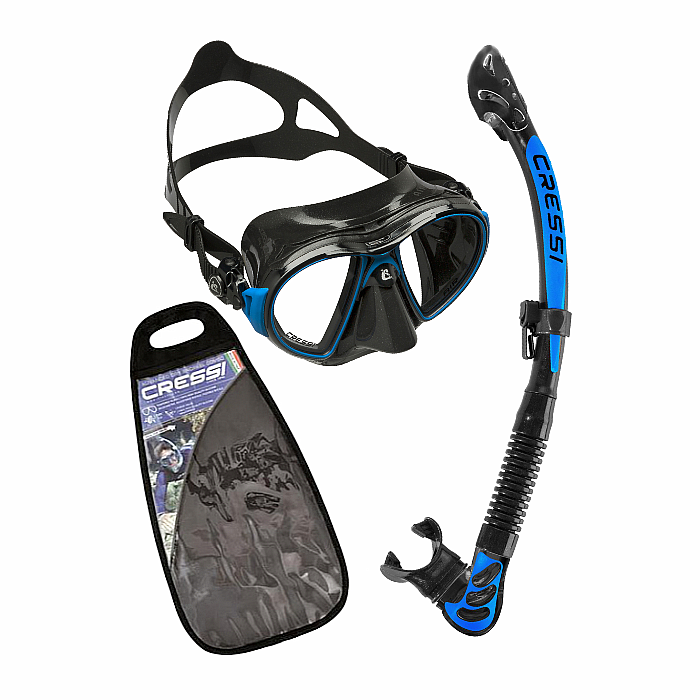 Cressi Big Eyes Evo + Alpha Ultra Dry Package (ADULT)