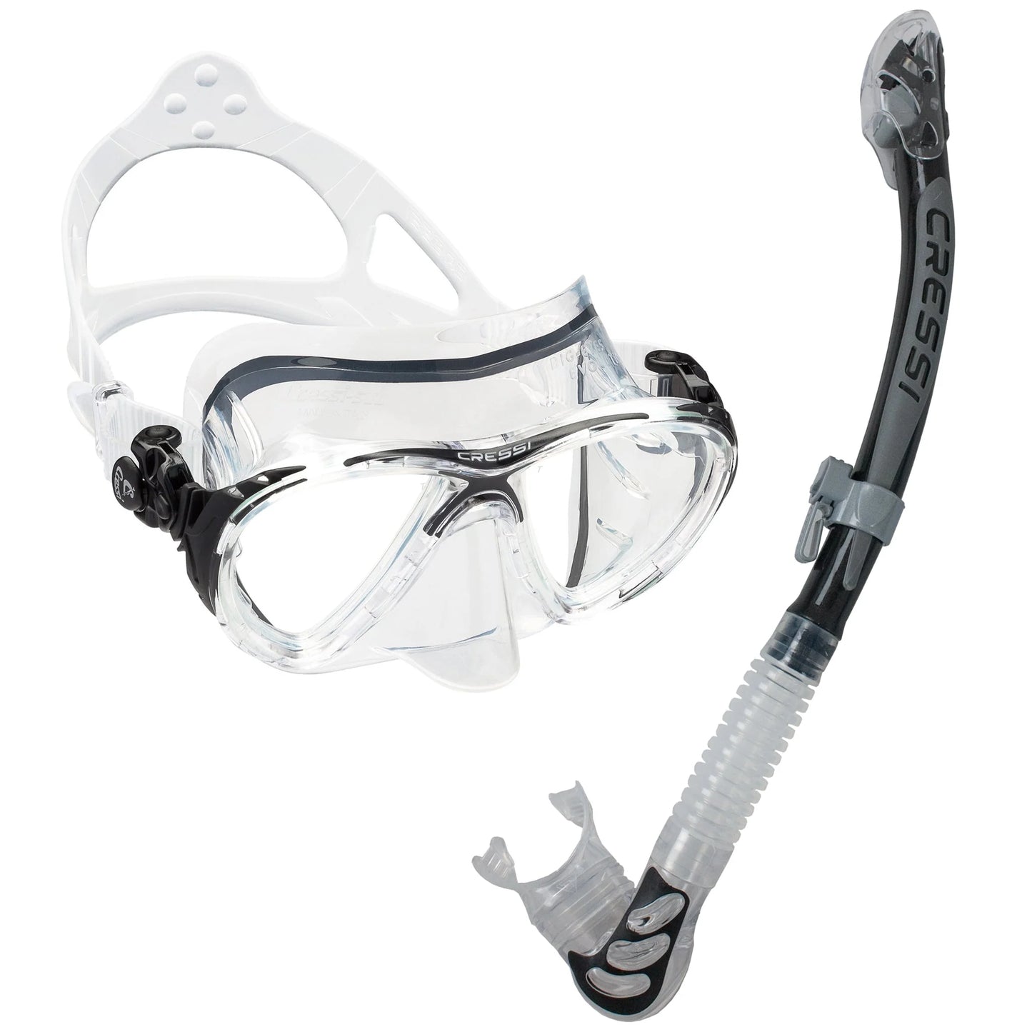 Cressi Big Eyes Evo + Alpha Ultra Dry Package (ADULT)