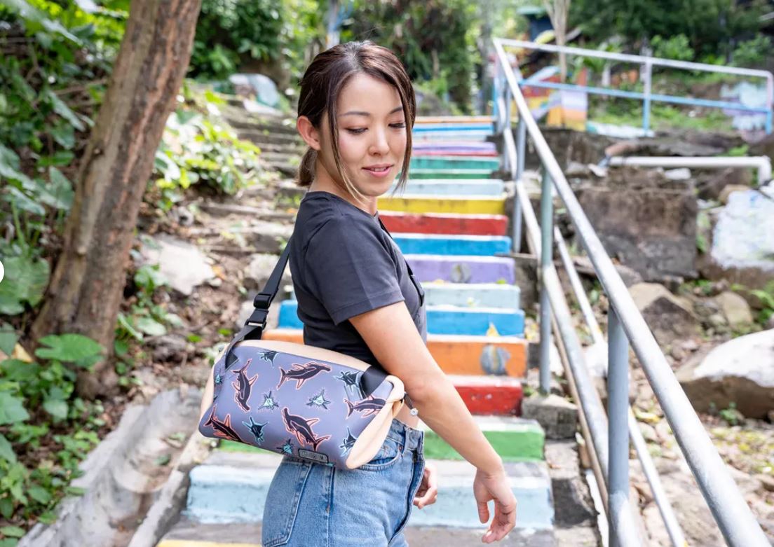 Oceanarium Neoprene Sling Bag
