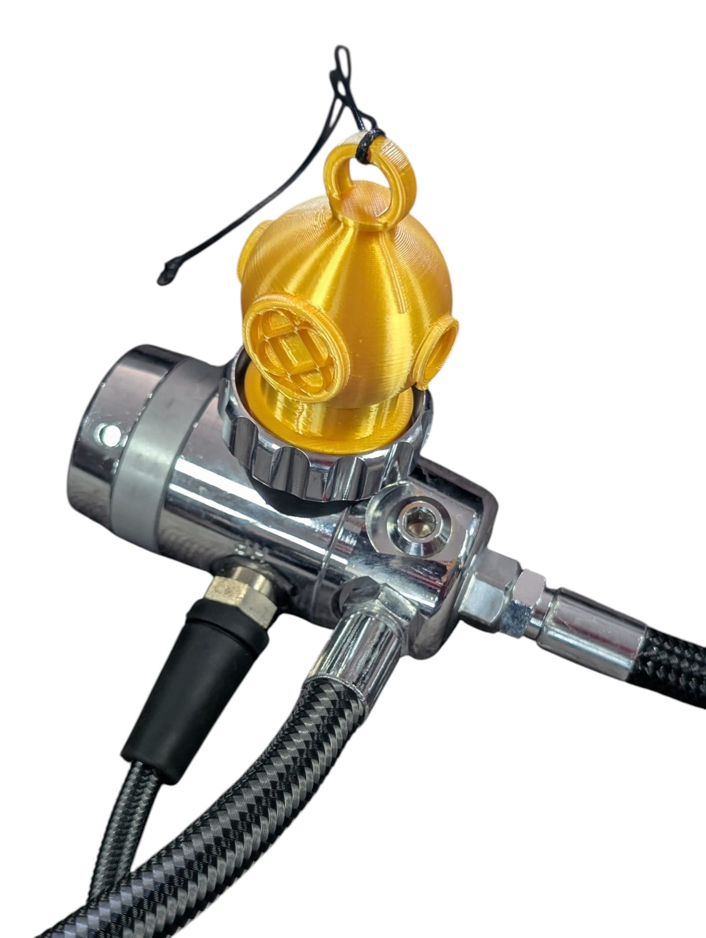 Scuba Helmet Reg Caps