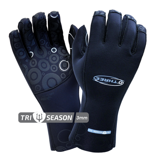 O'Three Tri-Season Gloves 3mm