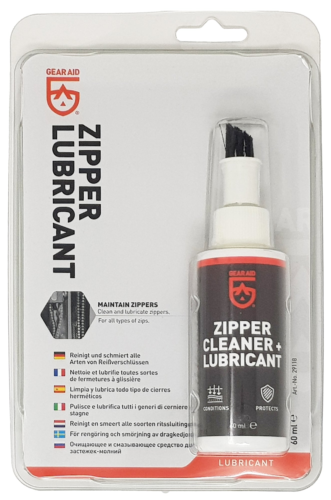 Gear Aid Zipper Lubricant 60ml
