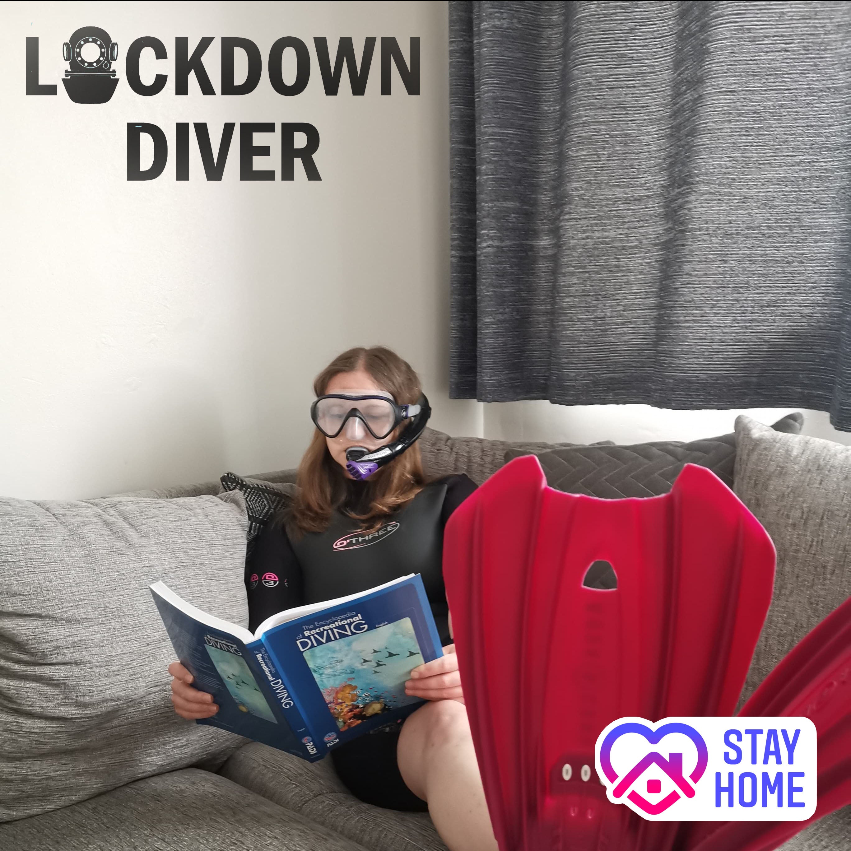 LOCKDOWN DIVER - Wishing we could be in the water.....