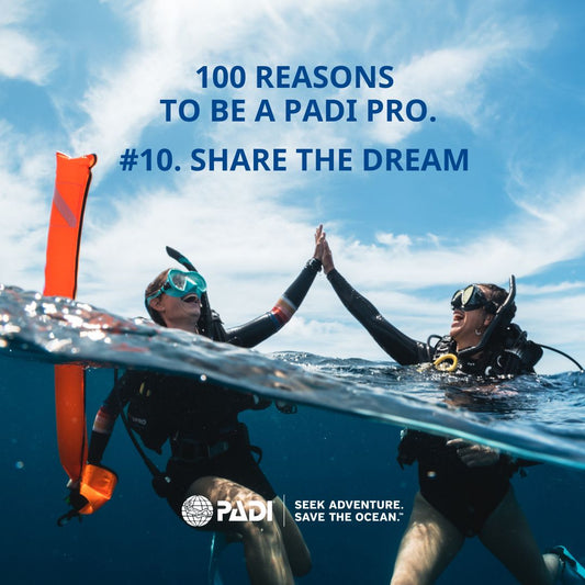 100 Reasons To Be A PADI PRO