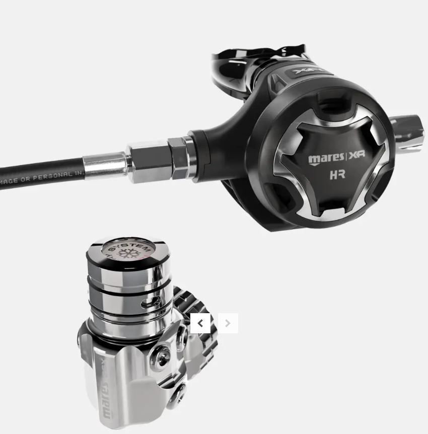 MARES Dual ADJ 62X Regulator STAGE2 with Case