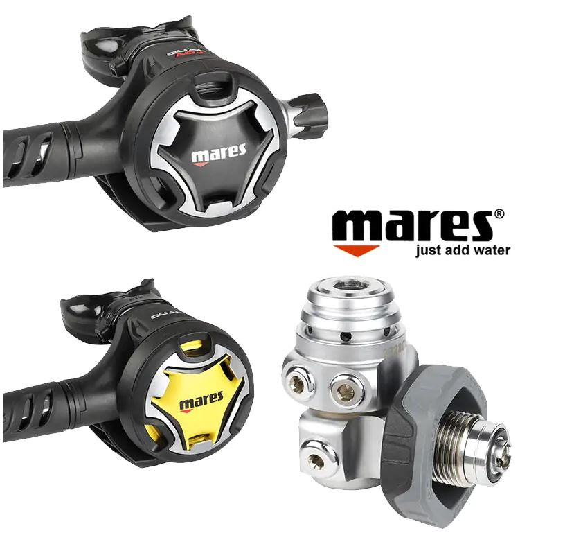 MARES Dual ADJ 62X Regulator STAGE2 with Case