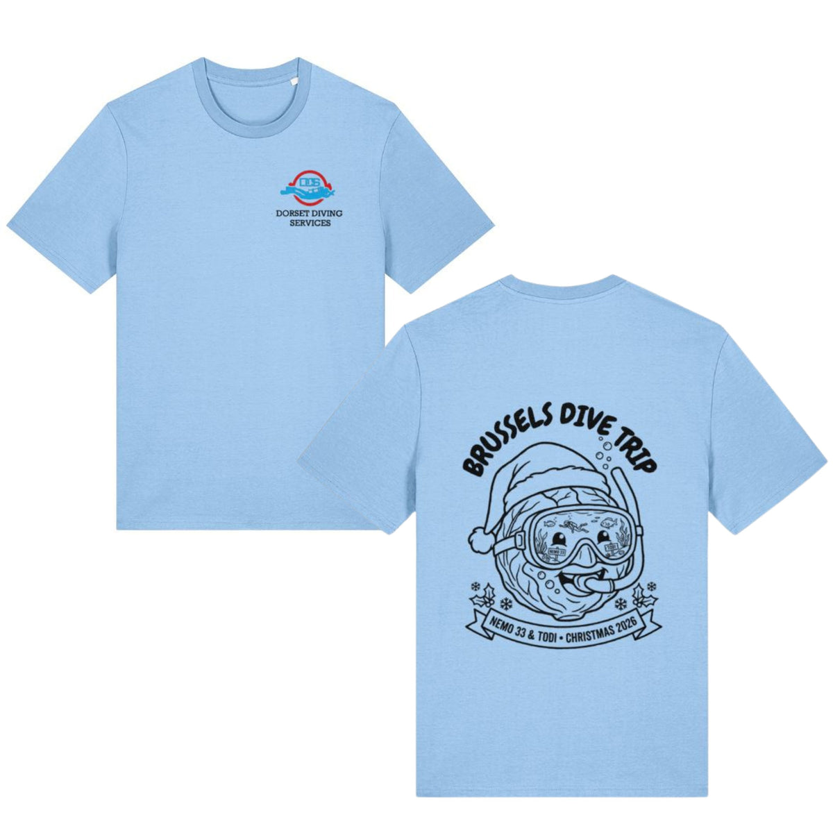 Exclusive DDS Brussels Trip 2026 T-Shirt (Black)