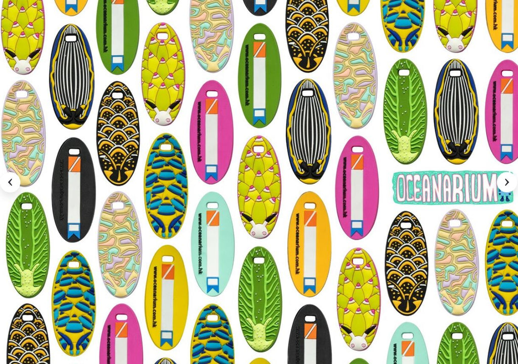 Oceanarium Gear Tags 6PK