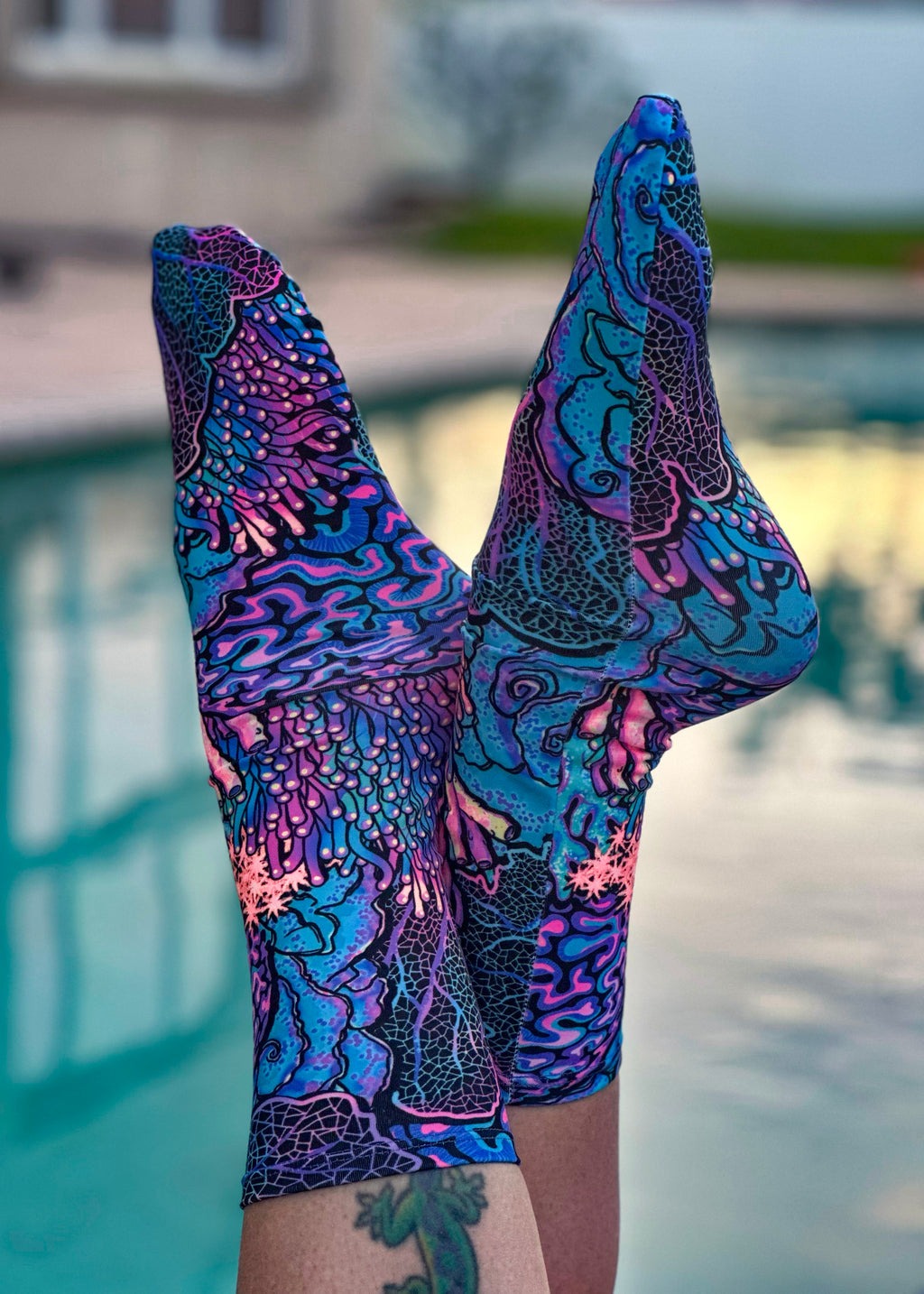Spacefish Army Socks