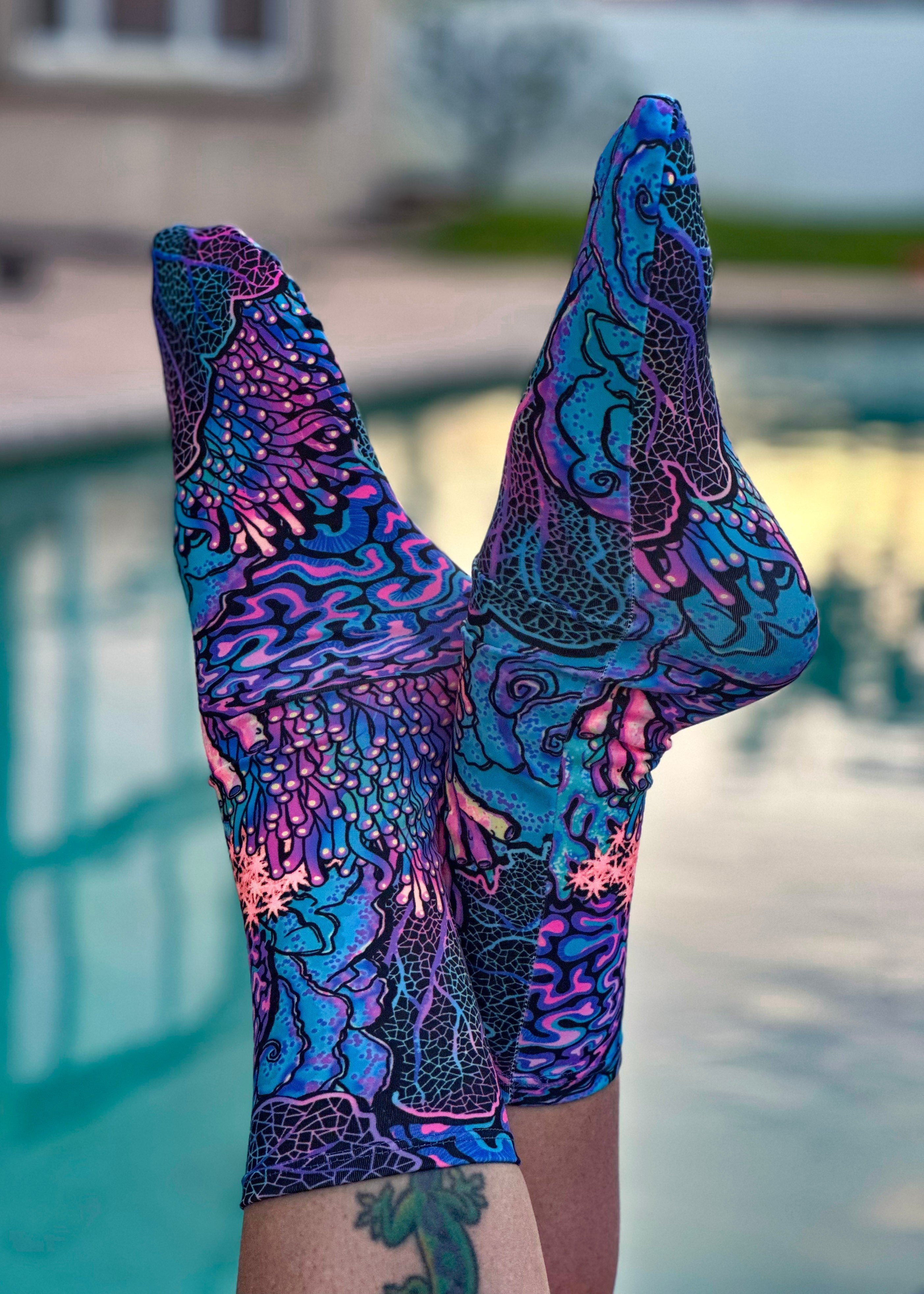 Spacefish Army Socks