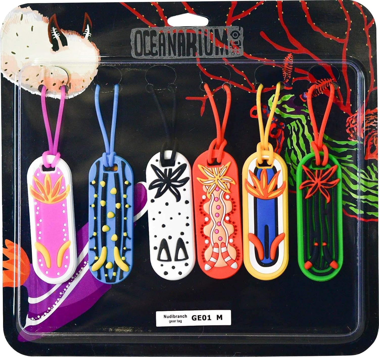 Oceanarium Gear Tags 6PK