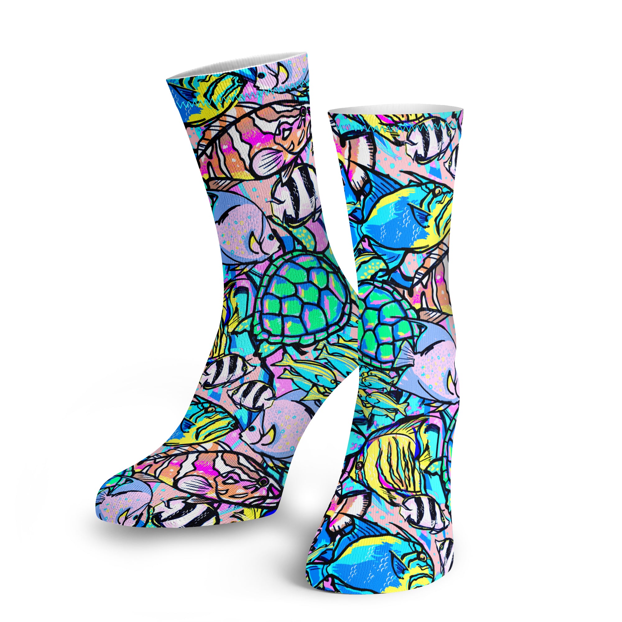 Spacefish Army Socks
