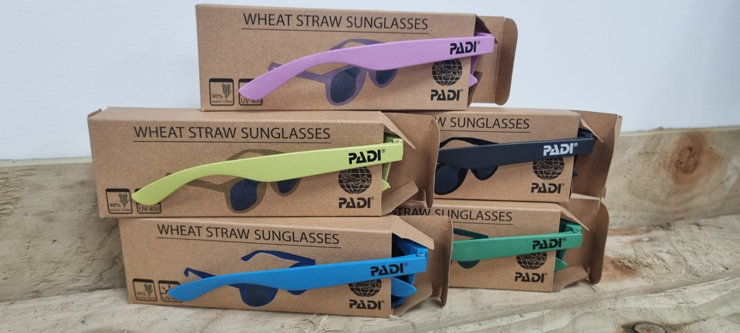 PADI Wheat Straw Sunglasses