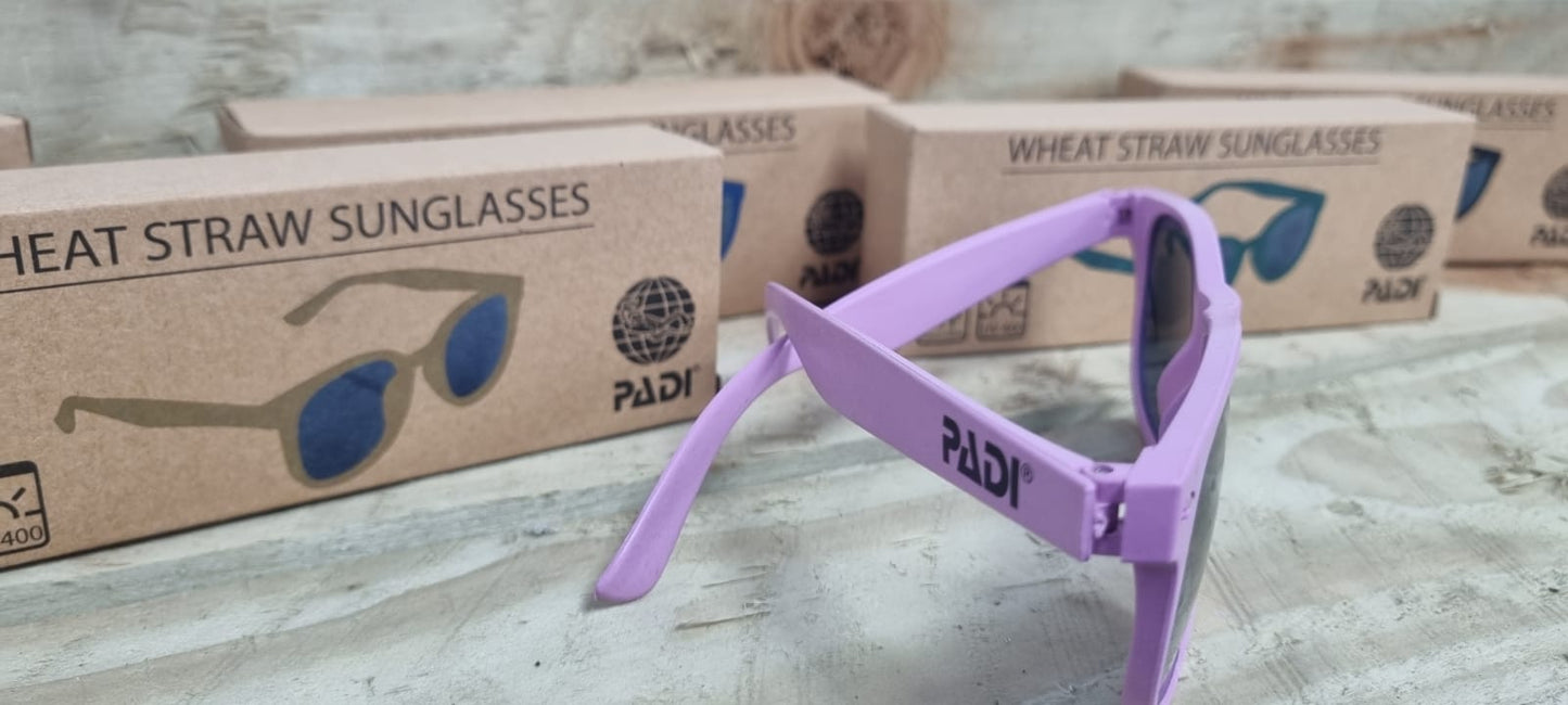 PADI Wheat Straw Sunglasses