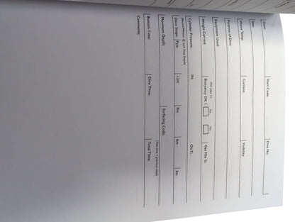 Enjay Marine Diving Log Book