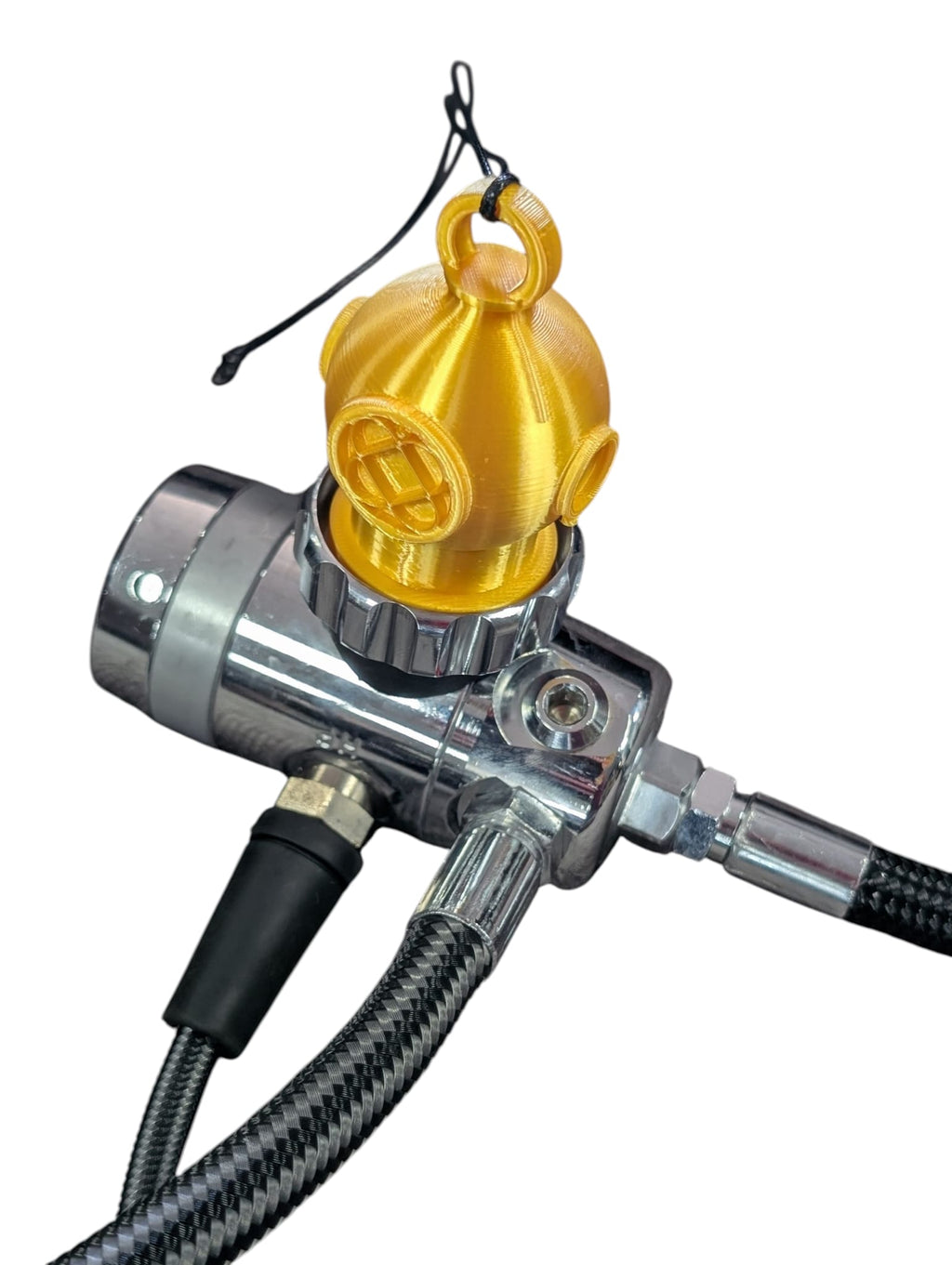 Scuba Helmet Reg Caps