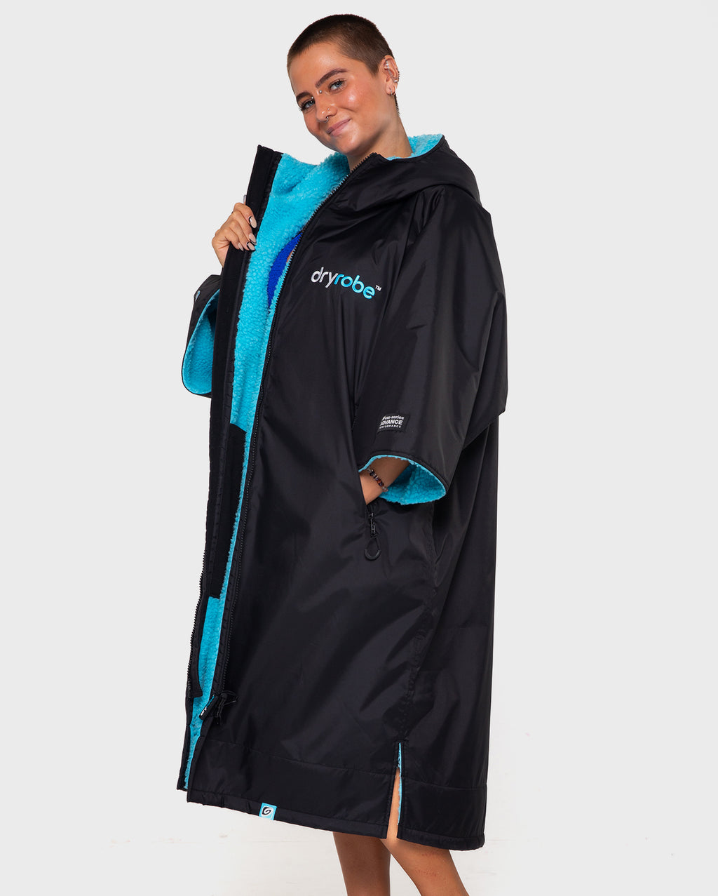 Dryrobe Advance Short Sleeved Adult Changing Robe