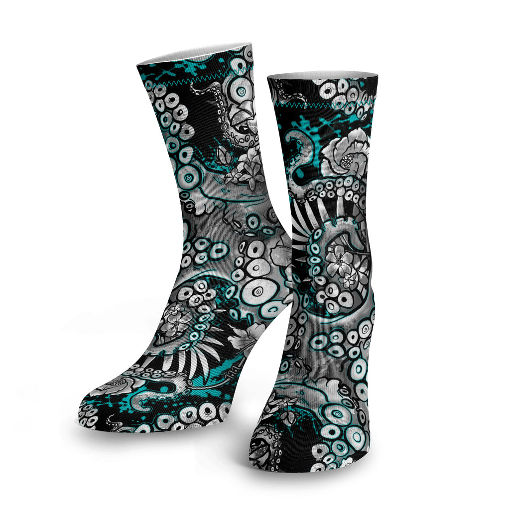 Spacefish Army Socks