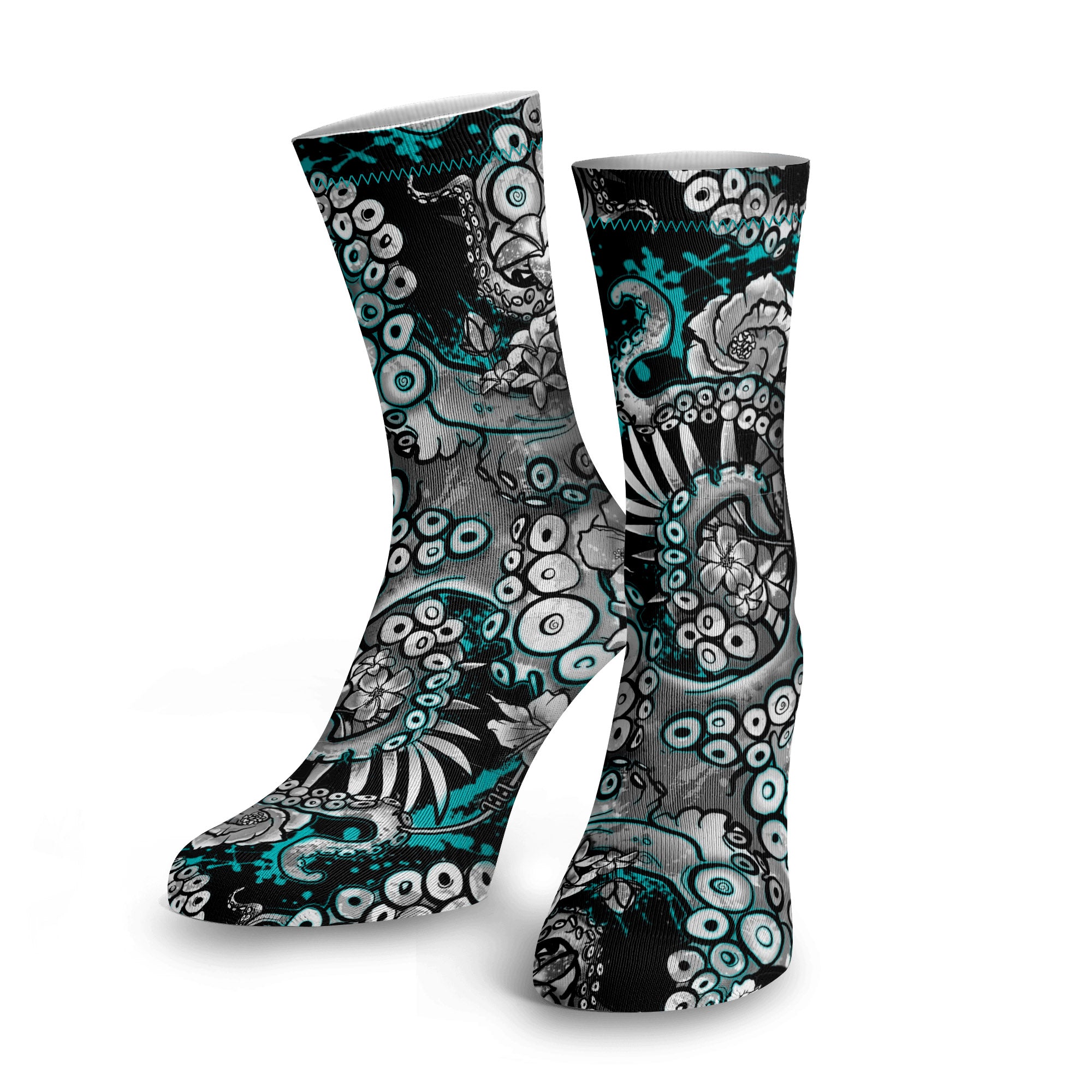 Spacefish Army Socks