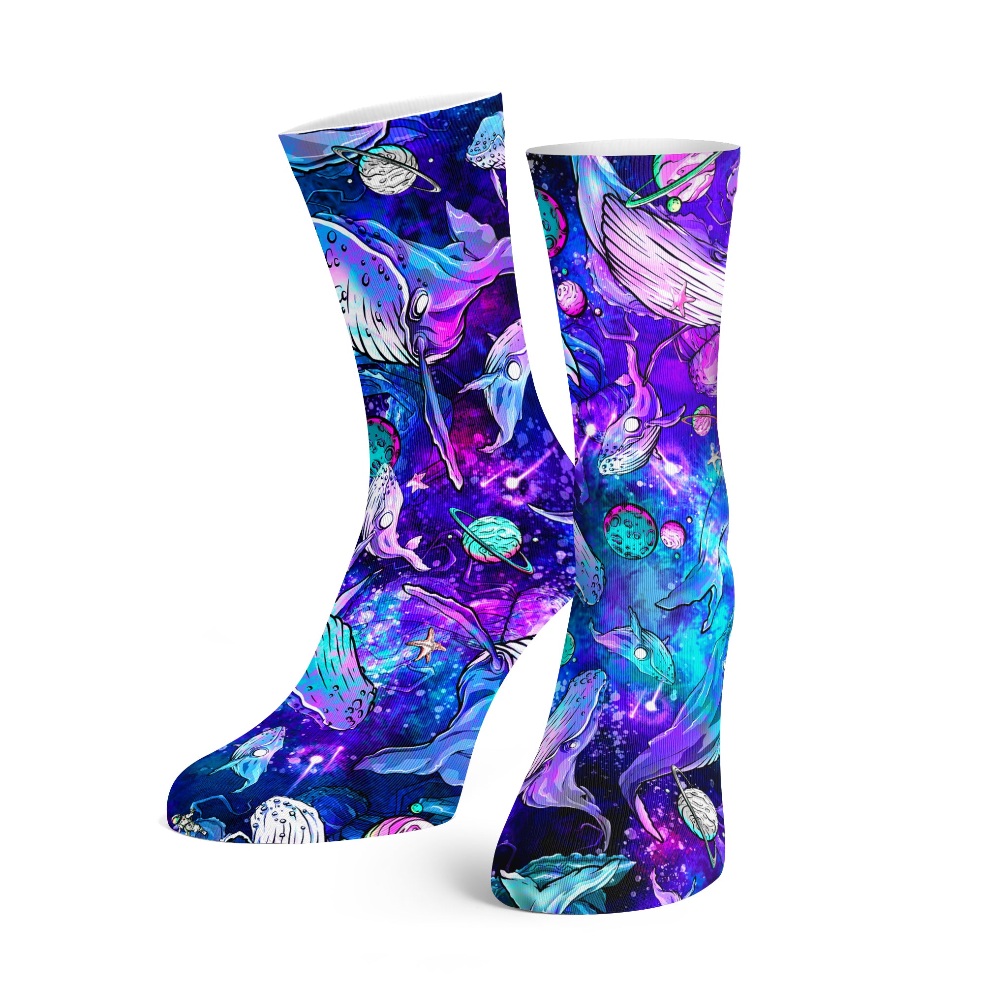 Spacefish Army Socks