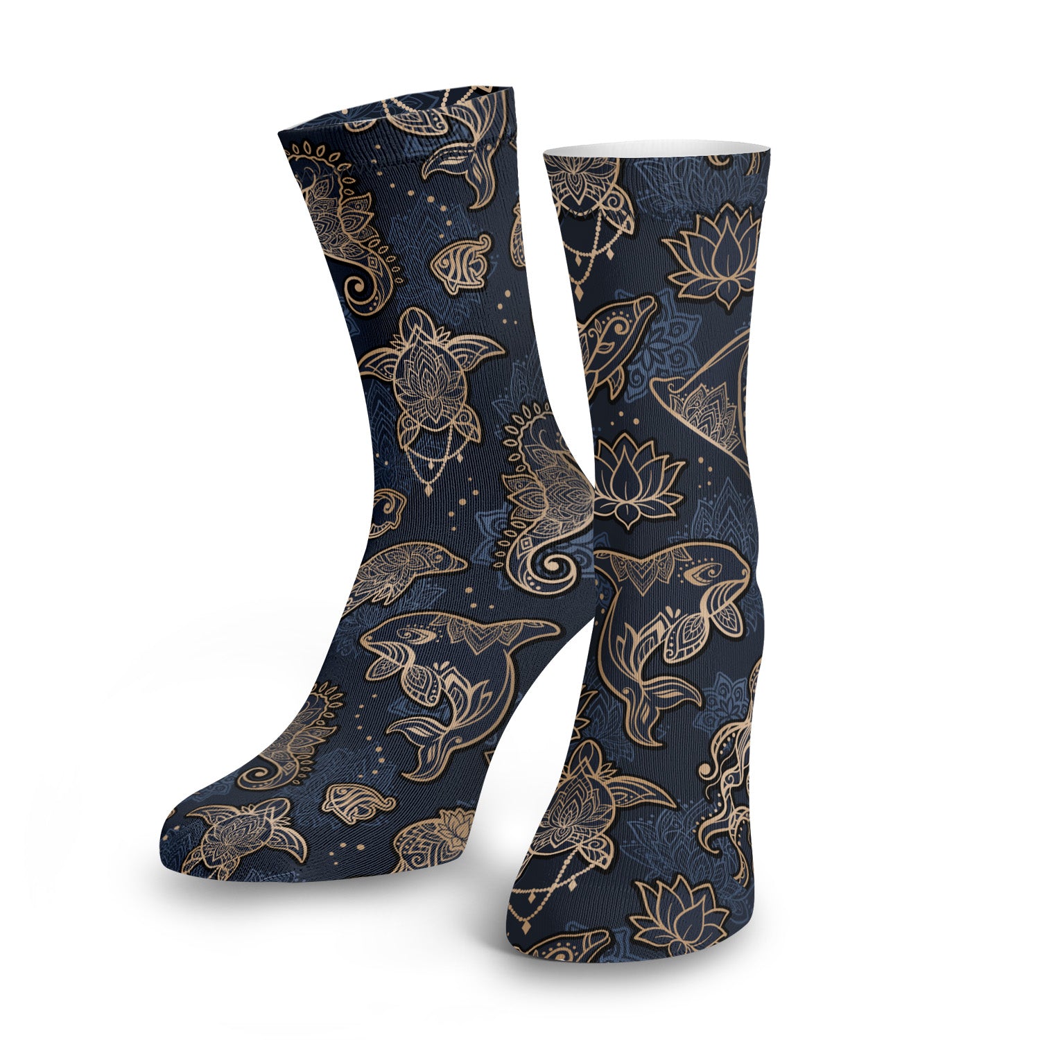 Spacefish Army Socks
