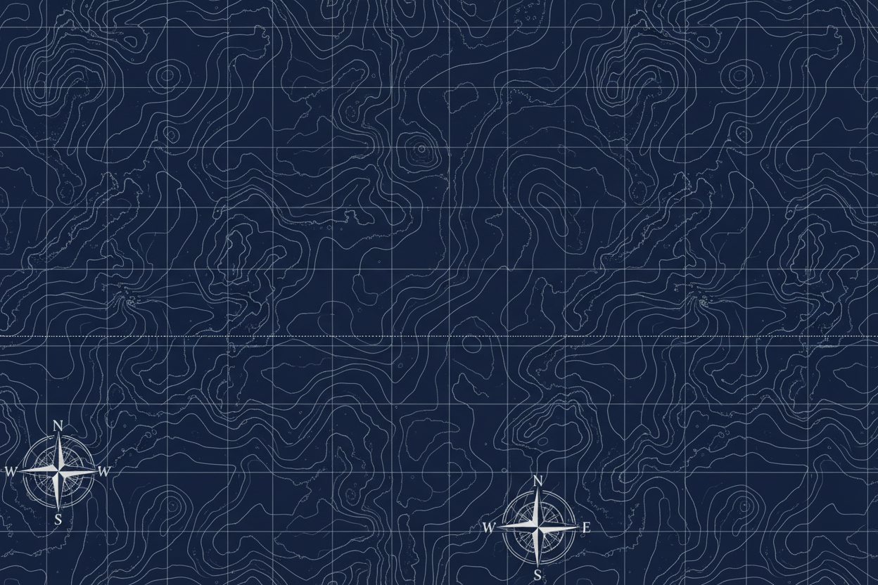 Nautical chart pattern