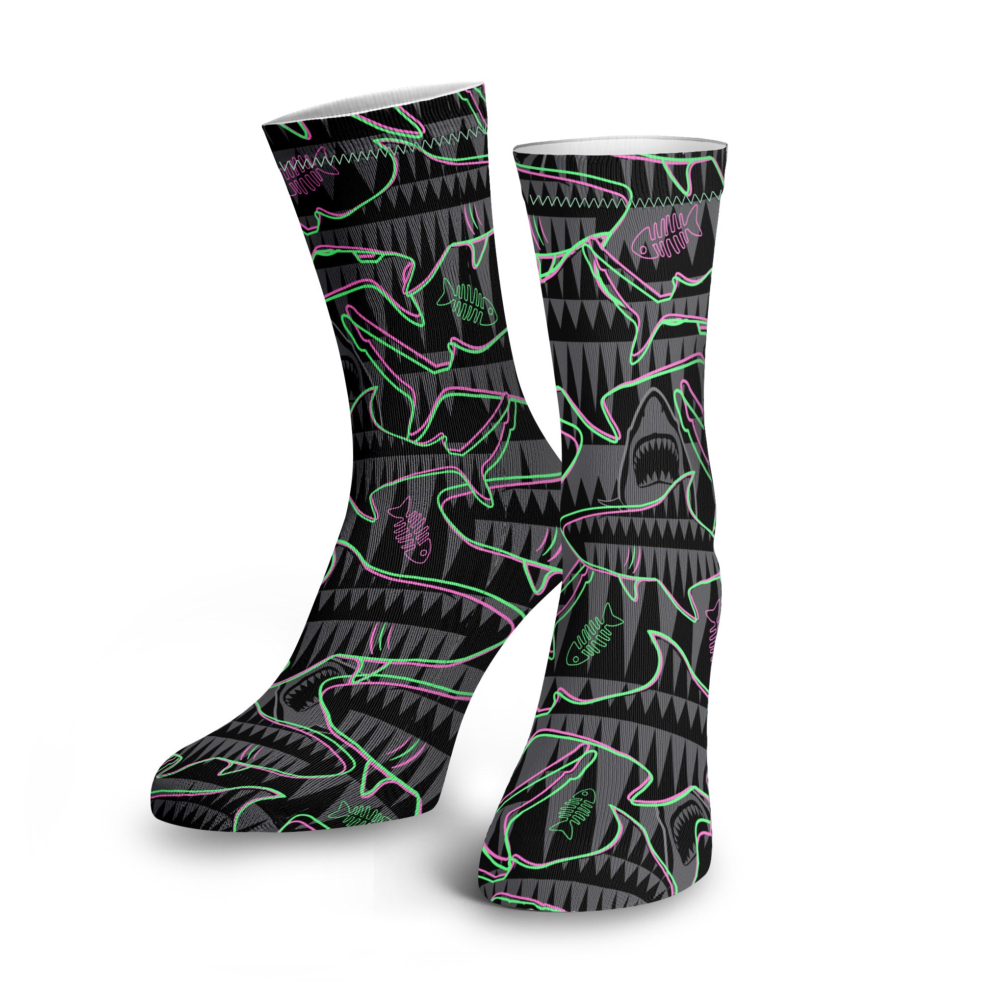 Spacefish Army Socks