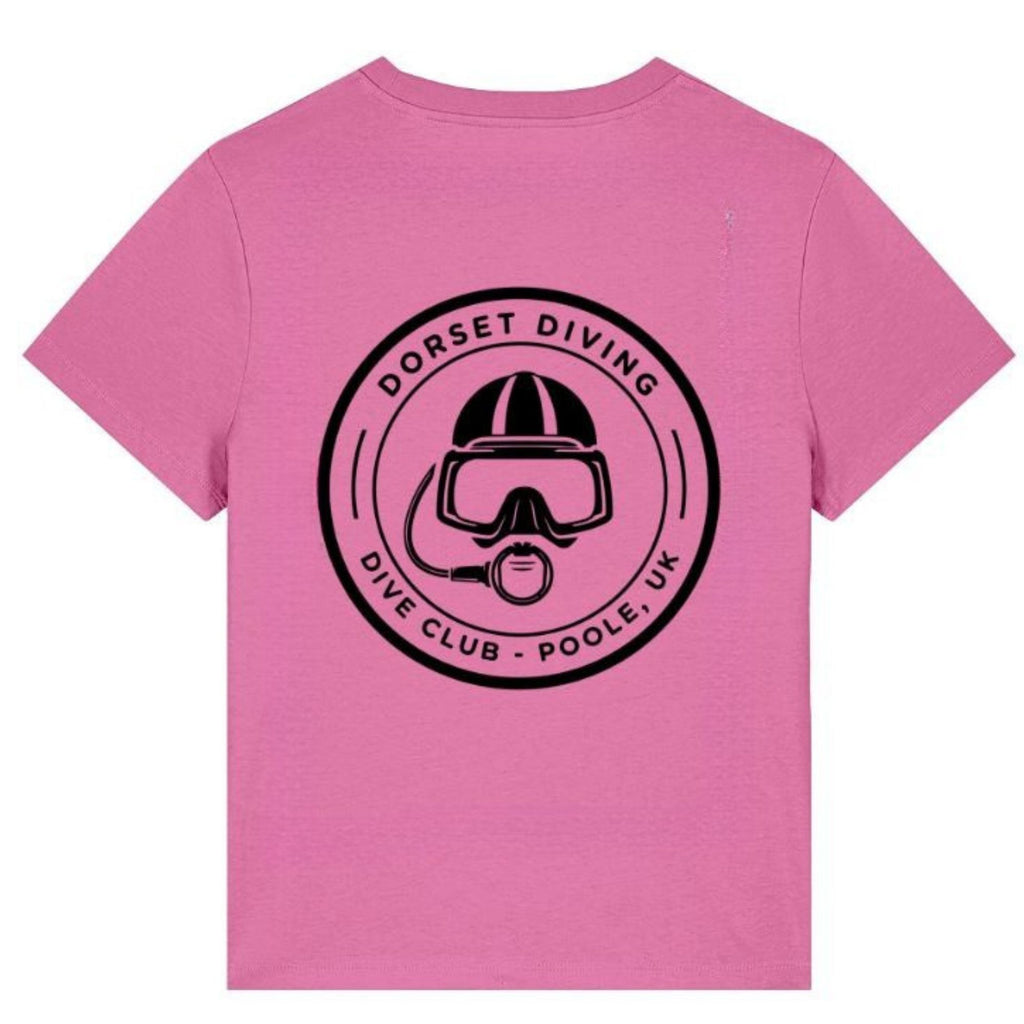 Ladies DDS Diver Organic T-Shirt (Black Design)