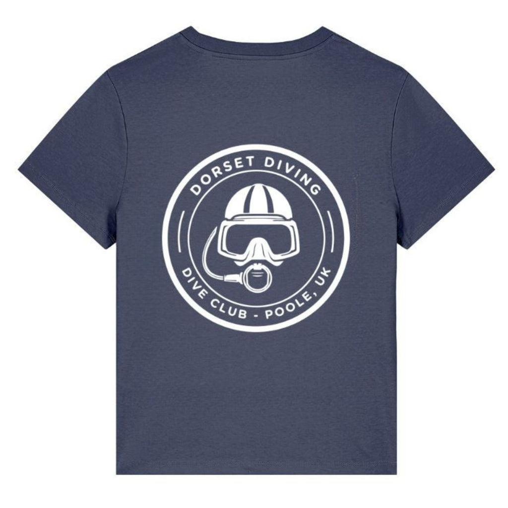 Ladies DDS Diver Organic T-Shirt — White Design