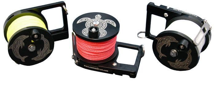 Custom Divers Tribal 50m Reel