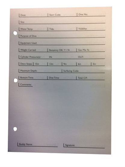 Enjay Marine Logbook Inserts