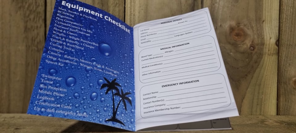 Scuba Diving Logbook