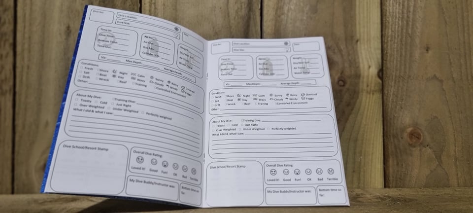 Scuba Diving Logbook
