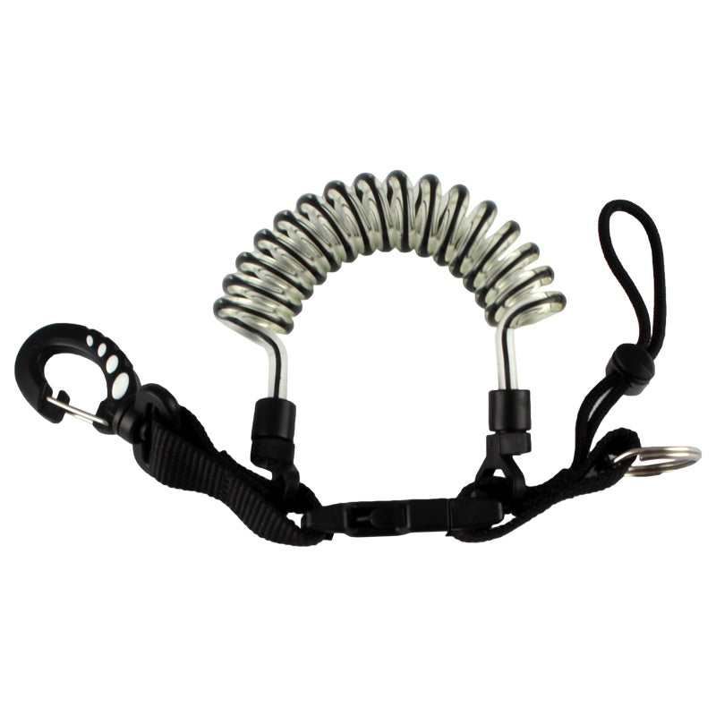 Coiled Lanyard with Quick Release