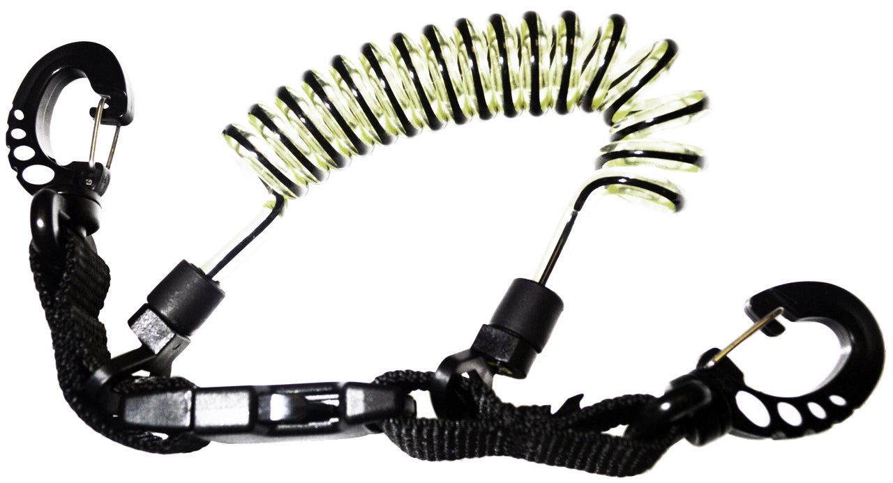 Coiled Lanyard with Quick Release