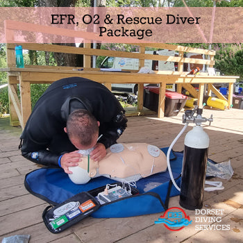 EFR, O2 & Rescue Diver PACKAGE