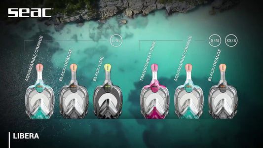 SEAC Libera Full Face Snorkel Mask